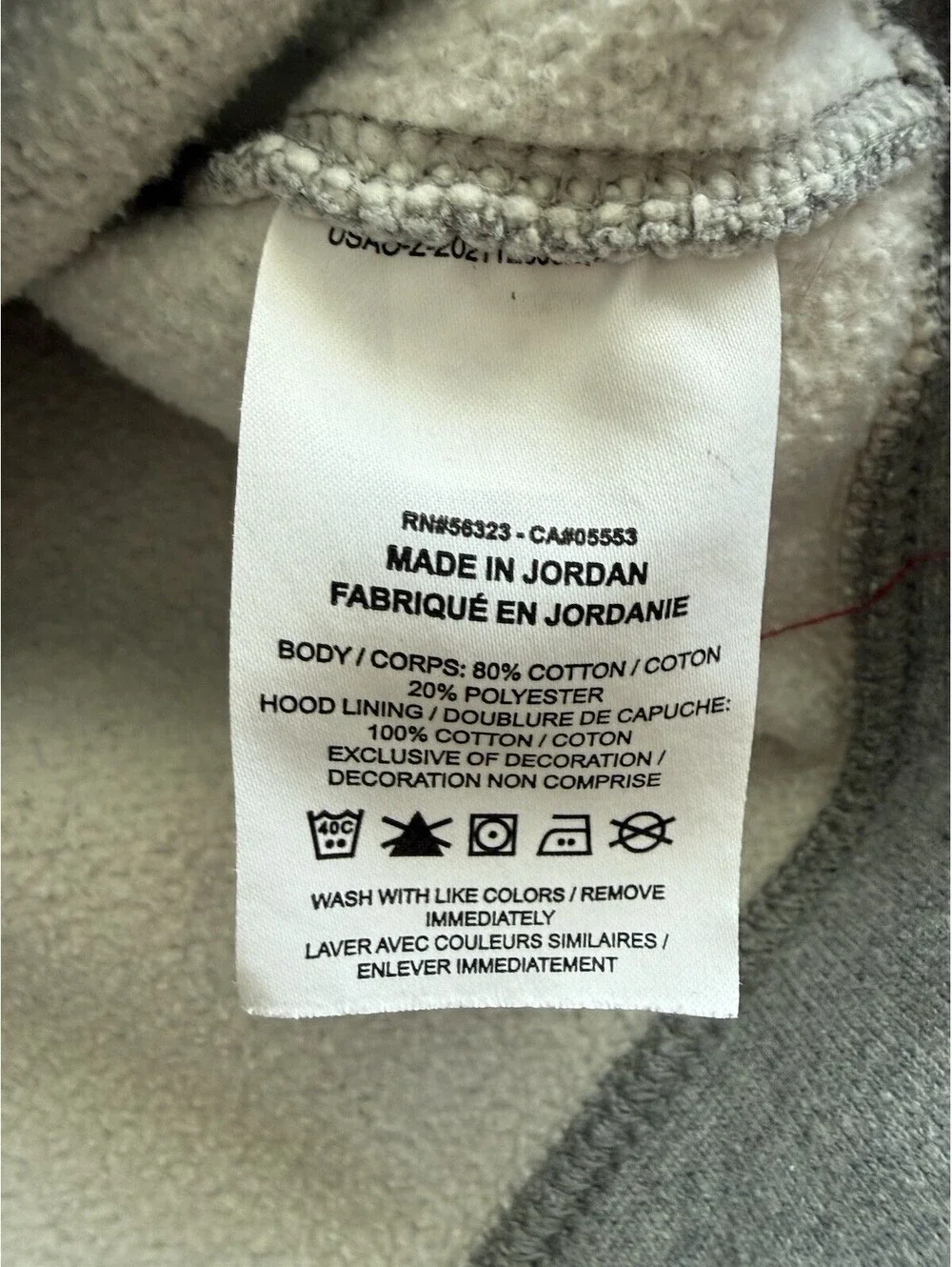 Nike Sportswear Club Medium Cotton Fleece Hoodie Gray Pullover Classic